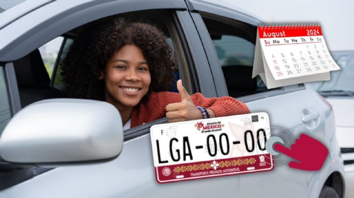 Reemplacamiento Edomex 2024: Estos son los autos que les toca reemplacar en agosto