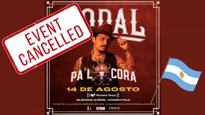 ¿Christian Nodal canceló concierto de "Pa'l Cora Tour" en Argentina? Esto sabemos