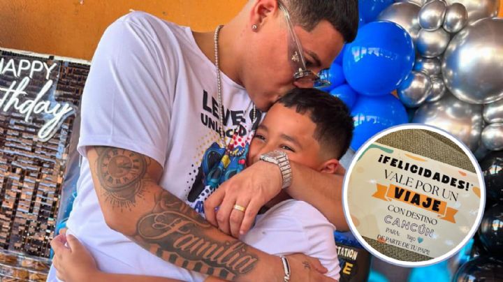 Eduin Caz celebra los 9 años de su hijo mayor: "Me perdí muchos cumpleaños tuyos"