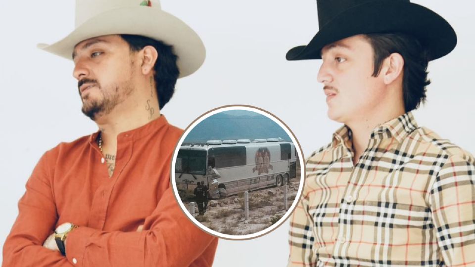 La banda compartió fotos del incidente.