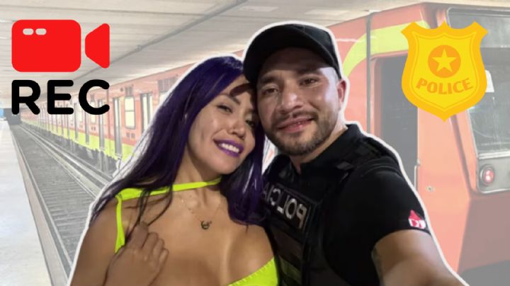 ¿Quién es el “Señor Indomable”, supuesto policía que grabó con Luna Bella en el Metro de la CDMX?