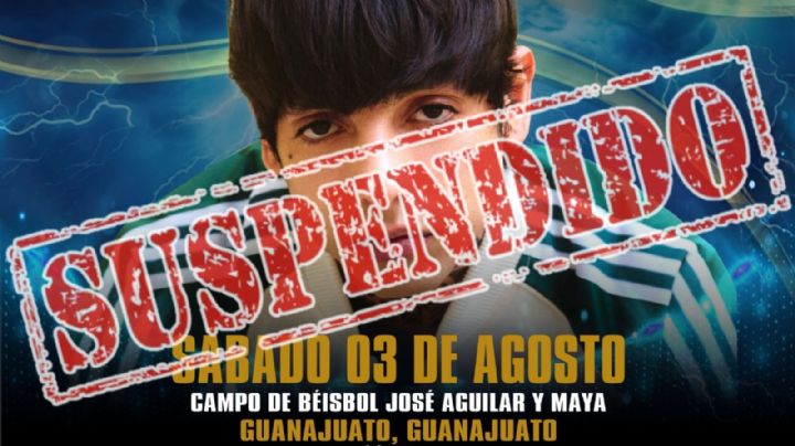 Suspenden concierto de Natanael Cano en Guanajuato por esta razón