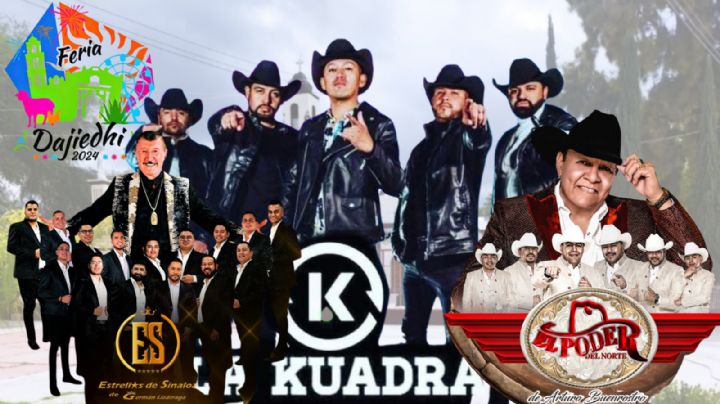 Cierre de Feria Dajiedhi 2024: ¿Qué artistas se presentarán HOY en la CLAUSURA?