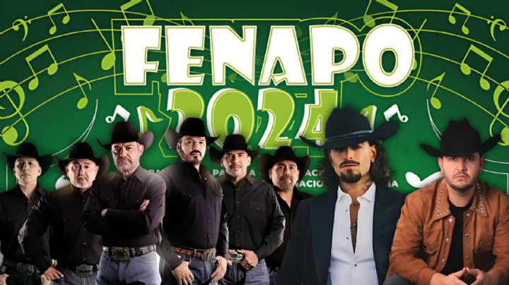 Cartelera FENAPO 2024: Artistas que se presentan GRATIS del 12 al 18 de agosto