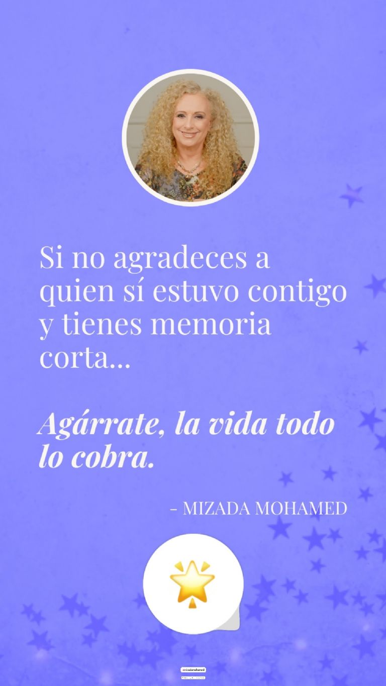 frase consejo de mizada mohamed