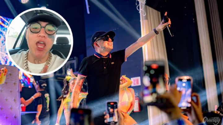 Dani Flow sufre robo en pleno concierto y así reaccionó: "No hay pedo, yo termino el show" VIDEO