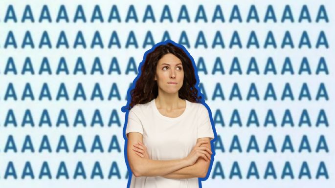 Sólo una mente de genio puede encontrar a la letra Y en menos de 5 segundos