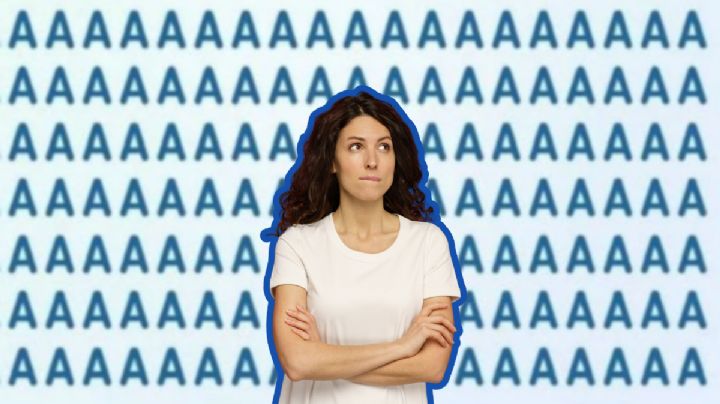 Sólo una mente de genio puede encontrar a la letra Y en menos de 5 segundos