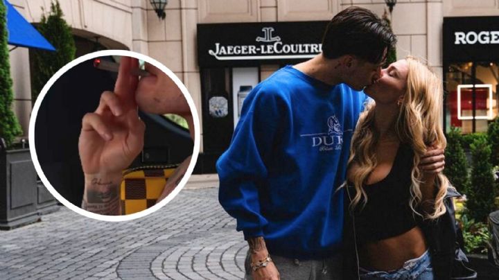 Peso Pluma estrena nuevo tatuaje ¿es sobre su actual novia?