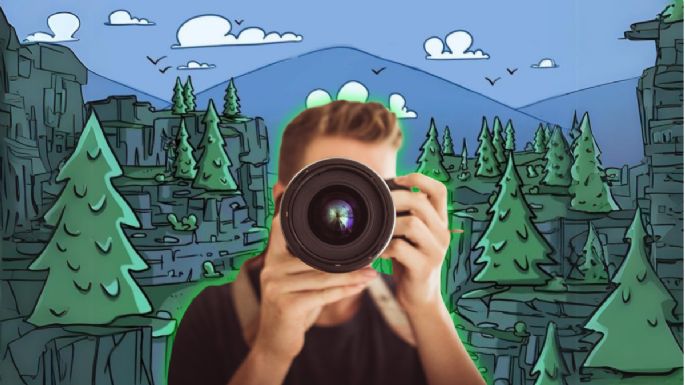 Sólo una mente con un coeficiente alto de inteligencia puede hallar al fotógrafo en menos de 5 segundos