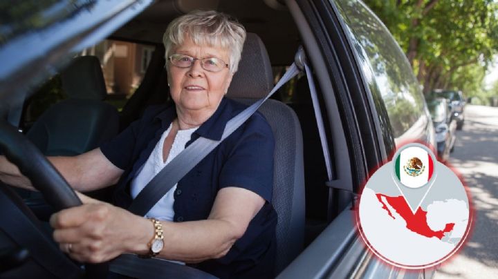 Esta es la edad máxima en la que ya NO se puede renovar la licencia de conducir en México
