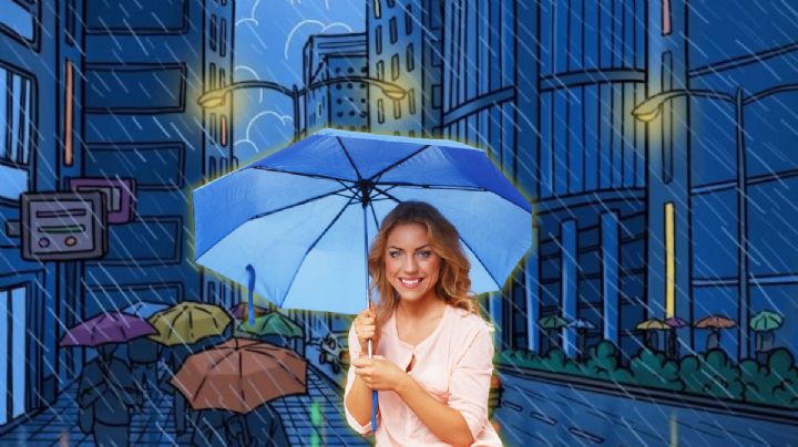 Sólo una mente brillante puede encontrar el paragua sin dueño en menos de 5 segundos