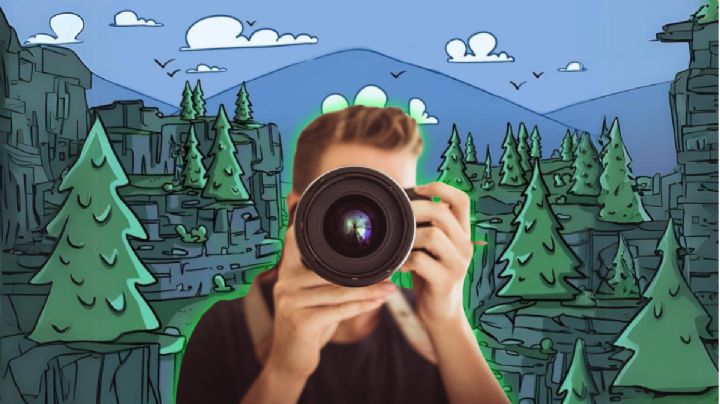 Sólo una mente con un coeficiente alto de inteligencia puede hallar al fotógrafo en menos de 5 segundos