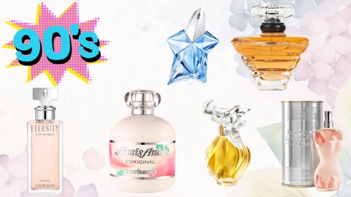 Cinco perfumes de mujer de los años 90 que son tendencia en el 2024