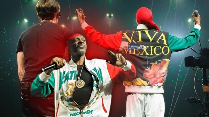 Snoop Dogg aparece en concierto de Peso Pluma y rinde homenaje a Vicente Fernández