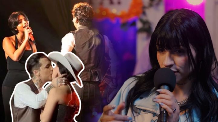 Christian Nodal y Ángela Aguilar conmueven cantando “Como la Flor”; Así fue el tierno momento VIDEO