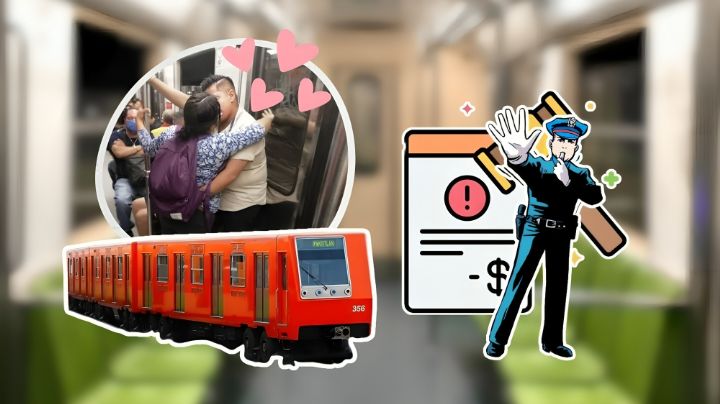 ¿Echar pasión en el Metro es una falta administrativa? Estas son las multas y actos prohibidos según la Ley de Movilidad
