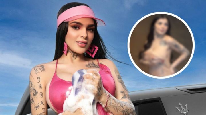 Karely Ruiz presume su pancita de embarazo en atrevida sesión de fotos
