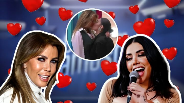 Sabine Moussier y Karime Pindter protagonizan apasionado beso en La Casa de los Famosos México | VIDEO