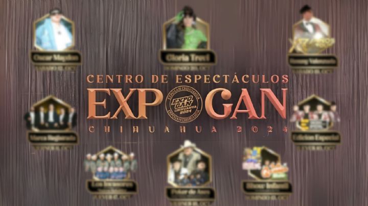 Palenque Expogan 2024: Artistas confirmados para  la Fiesta Ganadera