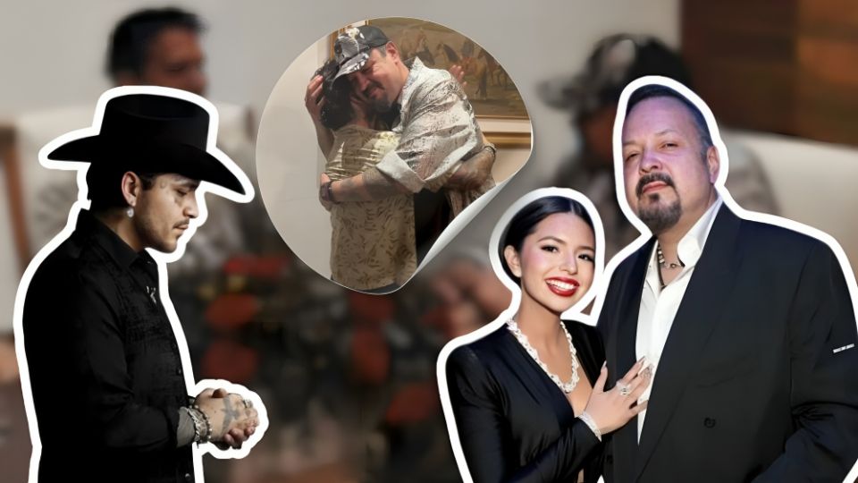Con este gesto, Nodal desmintió los rumores que sugerían que Pepe Aguilar no aprobaba la relación de su hija.