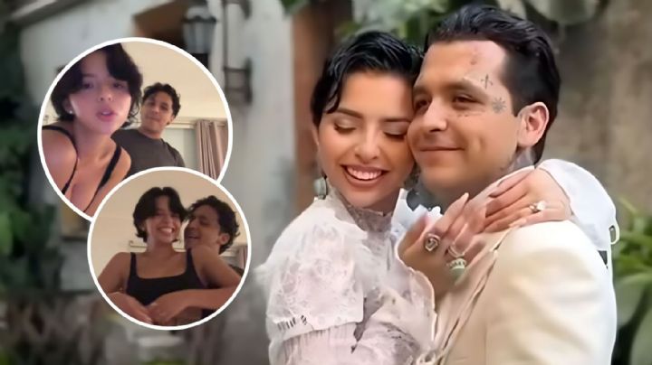 Ángela Aguilar y Christian Nodal presumen su amor con baile en Tik Tok: "Complicidad y amor"