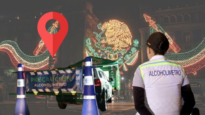 Grito de Independencia 2024: Estos serán los puntos de revisión del alcoholímetro en la CDMX