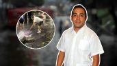 Foto ilustrativa de la nota titulada: Luis Fernando Peña limpia coladeras tras inundaciones en su colonia | VIDEO