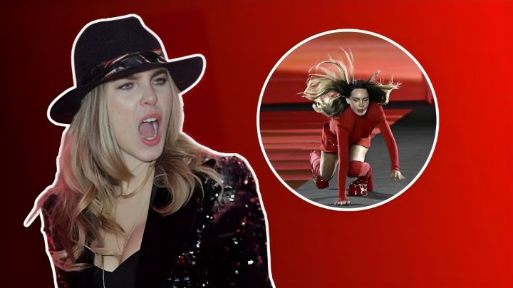 Belinda sufre bochornosa caída en plena pasarela y ‘Anitta fue la única en levantarla’ | VIDEO