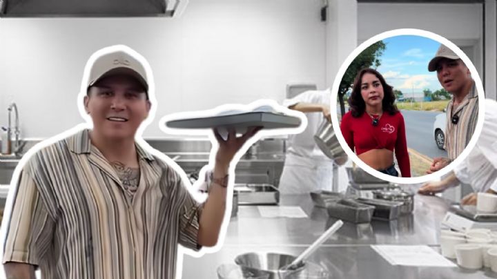 Edwin Luna muestra su lado humilde junto a Lady Pays en las calles de Monterrey ¿Nuevo emprendimiento? VIDEO