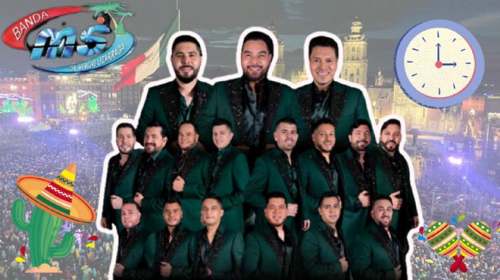 Grito de Independencia CDMX 2024: ¿A qué hora dará inicio el concierto de Banda MS?