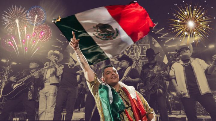 Grupo Firme ofrece show en Las Vegas con motivo del Grito de Independencia | FOTOS