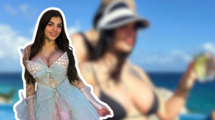 ¿Es un fan? Karely Ruiz presume foto con el papá de su hija desde la piscina