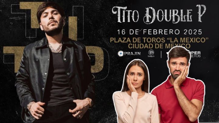 ¿Se cancela concierto de Tito Double P? Quitan venta de boletos para la Plaza de Toros CDMX
