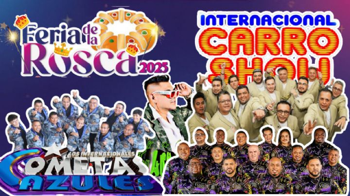 Feria de la Rosca Cholula 2025: Cartelera completa de artistas que darán concierto GRATIS en Puebla