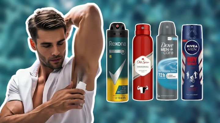 Los 5 mejores desodorantes para hombre; adiós al sudor y mal olor