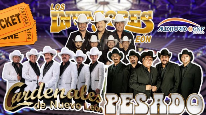 Duelo de Acordeones en Puebla: Lista completa de zonas y precios para su concierto en el Auditorio GNP Seguros