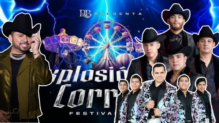 Festival Explosión del Corrido 2025: Cartelera de artistas, fechas y precio de los boletos