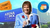 Foto ilustrativa de la nota titulada: Roberto Carlos en la Arena CDMX: Lista completa de zonas y precios de los boletos