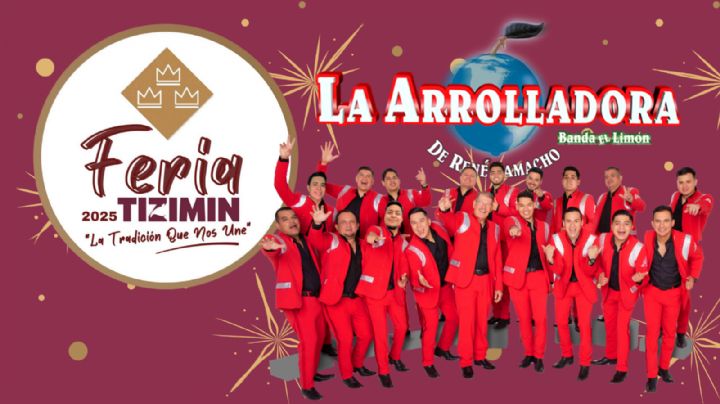 Feria de Reyes Tizimín Yucatán 2025: ¿A qué hora empieza el concierto de La Arrolladora HOY 4 de enero? Programa completo de  actividades