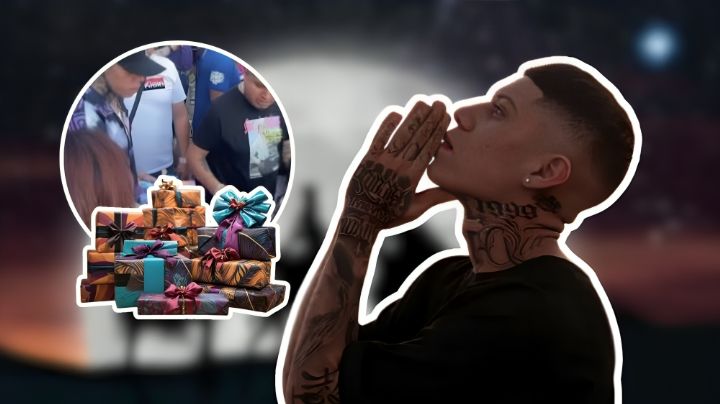 Día de Reyes 2025: Santa Fe Klan sorprende a los niños de Guanajuato como un auténtico Rey Mago | FOTOS