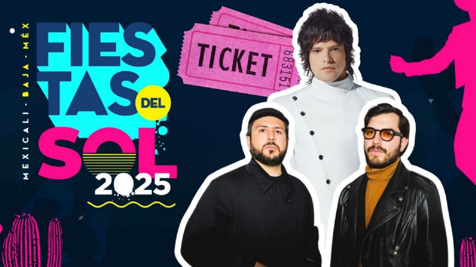 Artistas que se presentarán HOY en las Fiestas del Sol Mexicali 2025