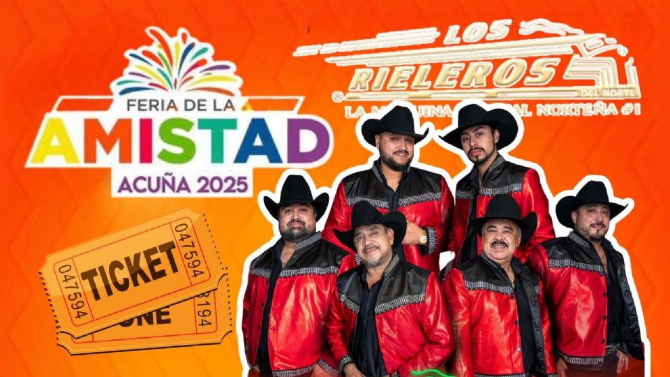 Los Rieleros del Norte se presentarán HOY en la Feria de la Amistad Acuña 2025