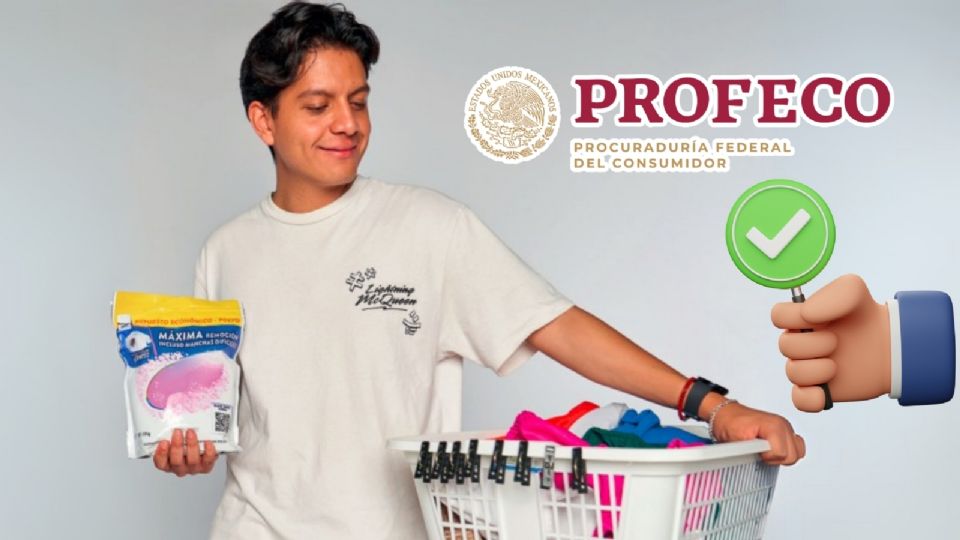 Profeco revela estudio de calidad a los detergentes en polvo para ropa