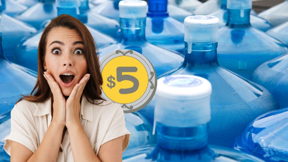Dónde comprar garrafones de agua bienestar a 5 pesos