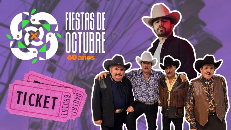 Artistas que se presentarán HOY en las Fiestas de Octubre 2025