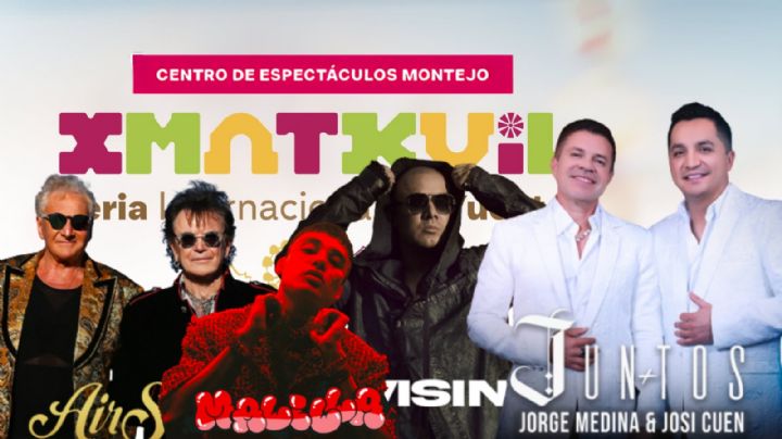 Feria Xmatkuil Yucatán 2025: Cartelera de artistas que se presentarán GRATIS en el Centro de Espectáculos Montejo