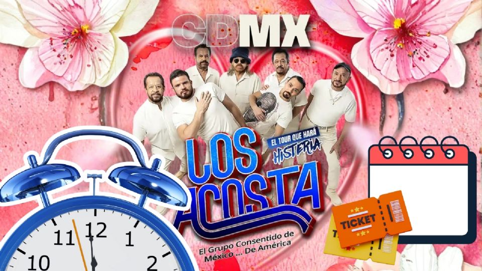 Los Acosta están de regreso en la Ciudad de México con un gran concierto