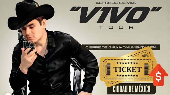 Alfredo Olivas en la Plaza de Toros México 2025: ¿Qué incluye el boleto más caro Vivo VIP y cuánto cuesta?