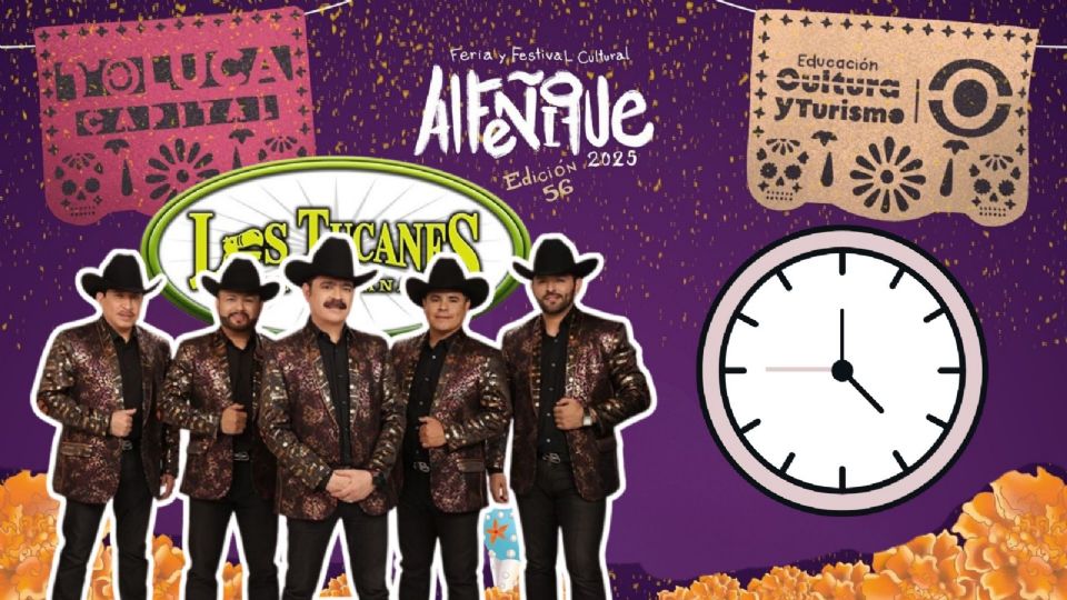 Los Tucanes de Tijuana se presentarán HOY en la Feria del Alfeñique 2025